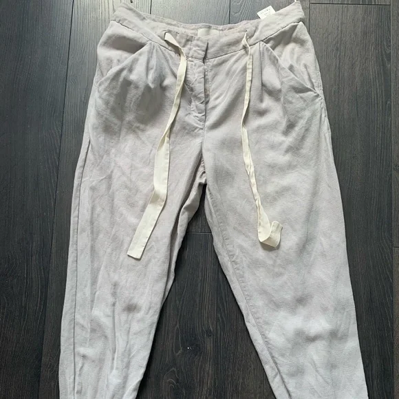 Allant Linen Draw String Pant - Picture 2 of 5